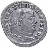 Follis (Aquileia) - Testa laureata a d.