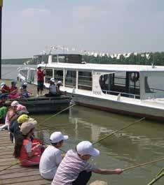 Busa di Tramontana e Busa Dritta. Itinerario completo, con ampie visioni di bacini fluviali, lagune e scanni, vasti canneti, che si possono ammirare dal ponte sole del battello fluviale.