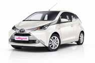 A1 - TOYOTA AYGO or similar CARROZZERIA / BODY Antenna autoradio - antenna 35,00 Barre portapacchi - roof rails 100,00 Calotta retrovisore destro - right cover external rear view 80,00 20,00 30,00