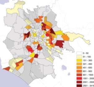 Emergenza abitativa, un emergenza nazionale A livello nazionale Milioni di persone A livello locale (Roma) Migliaia di alloggi / cittadini in graduatoria 2, 0,75 Assegnate regolarmente Occupazioni