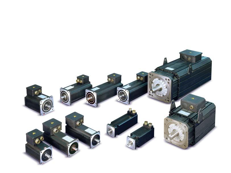 GEFRAN - SIEI / Tipologie di Prodotti SHJ & SBM Servomotors series Range potenze: da 0,9 Nm a 442 Nm Velocità nominali: 2000