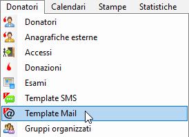 INVIO Email e SMS Tramite AVISNet esiste la possibilità di poter inviare comunicazioni ai donatori sia individuali (ovvero al singolo donatore in questione) o generiche (quindi più donatori).