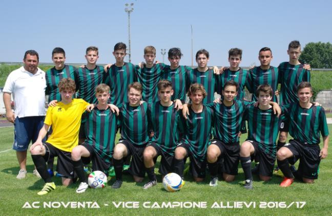 5 GARA DI FINALE ALLIEVI DISTRETTUALE 2016/2017 Si comunica che domenica 28 maggio 2017 presso il campo di San Stino di Livenza (Ve), si è disputata la finale per l assegnazione del titolo di