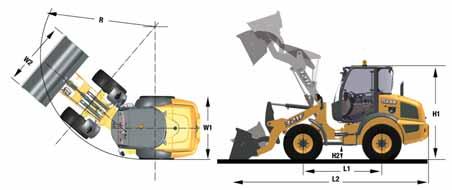 PALE GOMMATE COMPATTE (CWL) SERIE F DIMENSIONI GENERALI 10 21F 121F 221F 321F H1 2,46 m 2,46 m 2,63 m 2,68 m H2 45 cm 45 cm 44 cm 49 cm W1 1,74 m 1,74 m 1,80 m 1,86 m W2 1,90 m 2,05 m 2,05 m 2,10 m