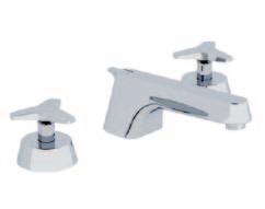 9105/3/E parte incasso / built-in part: 664001 9107/7 BATTERIA BIDET TRE FORI 3 HOLE BIDET