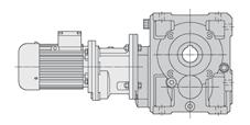 15 - Gruppi motoriduttori 15 - Combined gearmotor units Momenti torcenti nominali riduttore finale e tipi di Nominal torques for final gear reducer and types of gruppi (assi ortogonali) combined