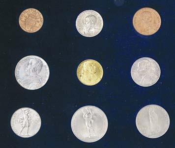 1935-8 monete - Mont.