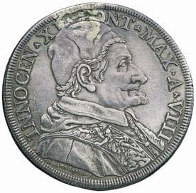 Piastra 1675 A. IVB - Busto a d.