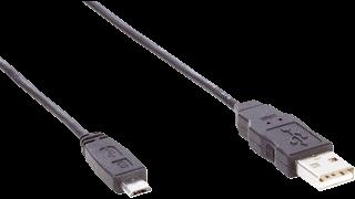 Angolare con piastra di adattamento Angolare di fissaggio 24292 Testa A: Connettore maschio, USB-A Testa B: Connettore maschio, Micro-B Cavo: USB 2.