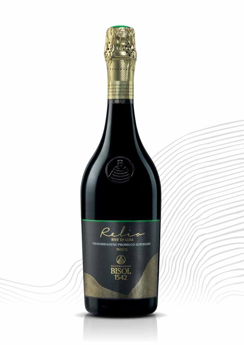 RIVE DI GUIA Valdobbiadene Prosecco Superiore D.O.C.G. BRUT VITIGNO almeno l 85% di Glera. COLORE giallo paglierino con leggeri riflessi verdognoli, impreziosito dal fine perlage, ricco e persistente.