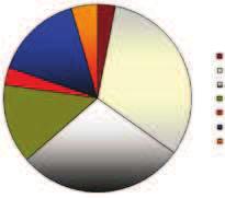 10 - Frequenza di comparsa delle categorie alimentari nella dieta di volpe (sopra) e Martes (sotto) nel PNDF (marzoottobre).