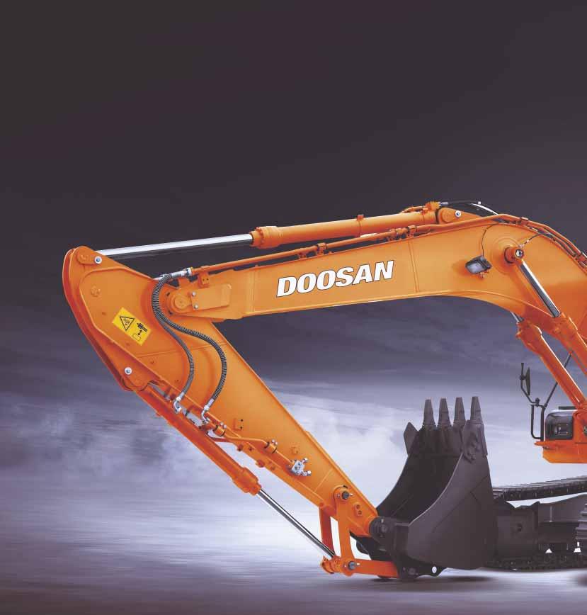 Escavatore idraulico DOOSAN DX180LC: Un nuovo modello con Ecco le innovazioni!