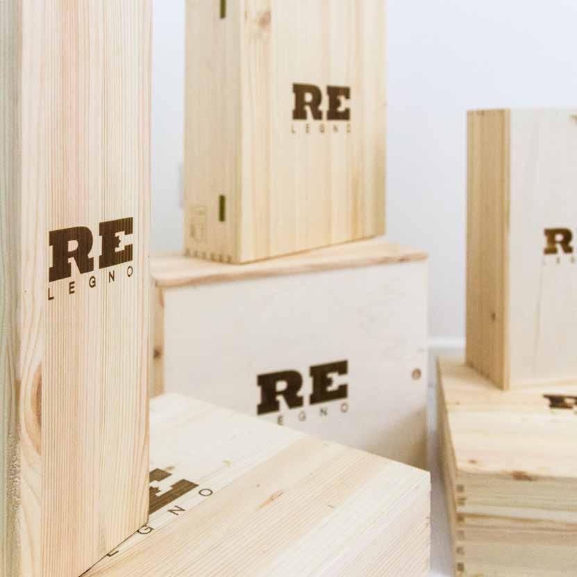 RELEGNO / AZIENDA RELEGNO / AZIENDA Design fatto in Italia ReLegno è un azienda di produzione di packaging ed oggetti di design.