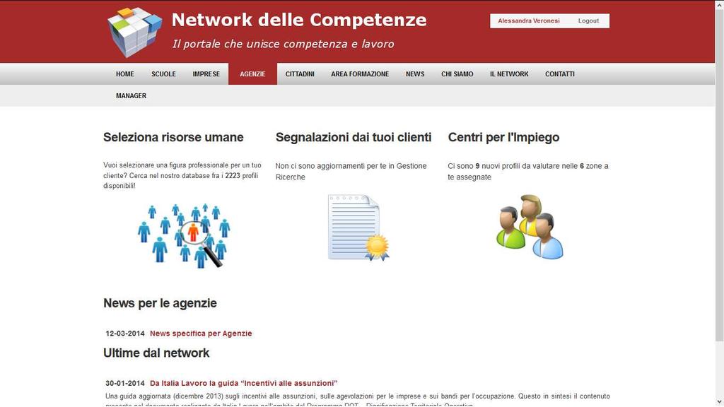 NETWORK E AGENZIE DEL LAVORO: SERVIZI PREVISTI (solo per i CPI, a cui sono attribuite prerogative specifiche come organi pubblici del collocamento) identificare direttamente imprese che abbiano