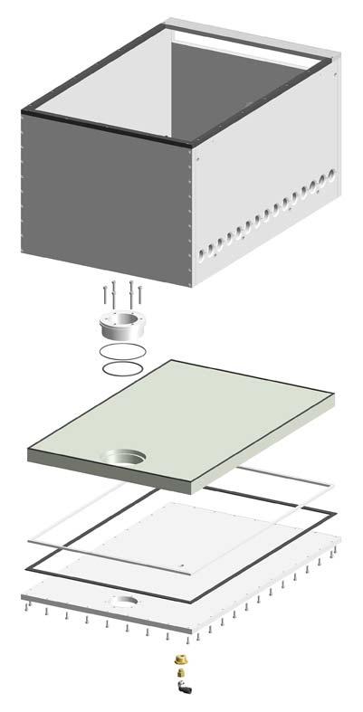 Contenitore polvere Piastra fluidificatrice 11 10 9 1 2 3 5 7 6 8 4 Kit di piastra fluidificatrice 30P incl. pos.