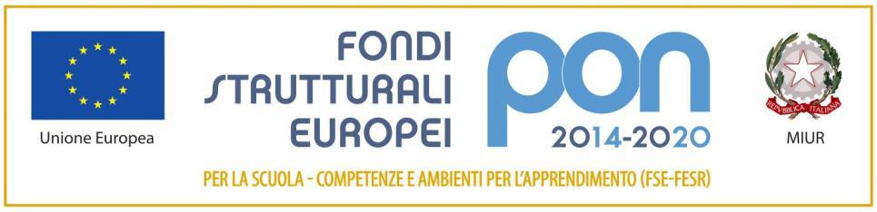 Prot. n. 4849/B38 Grottaglie, 30. 10 2017 Fondi Strutturali Europei Programma Operativo Nazionale Per la scuola, competenze e ambienti per l apprendimento 2014-2020. Avviso Prot. N. 10862 del 16/09/2016 10.