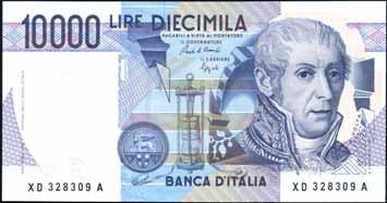 1554 10.000 Lire - Michelangelo 27/07/1964 - Alfa 852; Lireuro 74 C R - Carli/Ripa BB+ 25 1555 10.