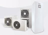 COMPRESS 3000 AWS - MS Pompa di calore aria/acqua reversibile splittata per riscaldamento, raffrescamento e acqua calda sanitaria con bollitore monovalente integrato - Compattezza grazie all'unità