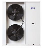 PBM-I 20/30/40 Aria-acqua monoblocco inverter trifase - Per centrali termo-frigorifere di alta potenza (fino a 160 in cascata) - compressore a potenza variabile, gas R410A - massima efficienza