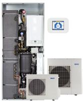 CSI IN IDRO H WI-FI Sistemi ibridi ad incasso con integrazione pompa di calore e caldaia - Caldaia a condensazione 24 - ampio campo di modulazione 1:7 - GAC (Gas Adaptive Control): controllo