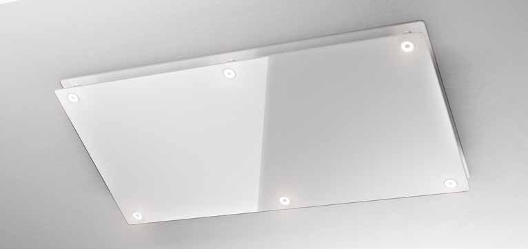 soffitto/ceiling 3 SOFFITTO CEILING Portata massima: Portata massima IEC: Livello sonoro: Comando: Illuminazione: F199 690 m³/h 635 m³/h 47/64 db(a) Telecomando a 4 velocità (3+1 intensiva)