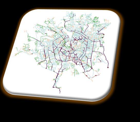 La multipiattaforma GIS MM: supporto alla modellazione matematica rete Fognatura della Città di Milano La rete fognaria di Milano raggiunge attualmente i circa 1.
