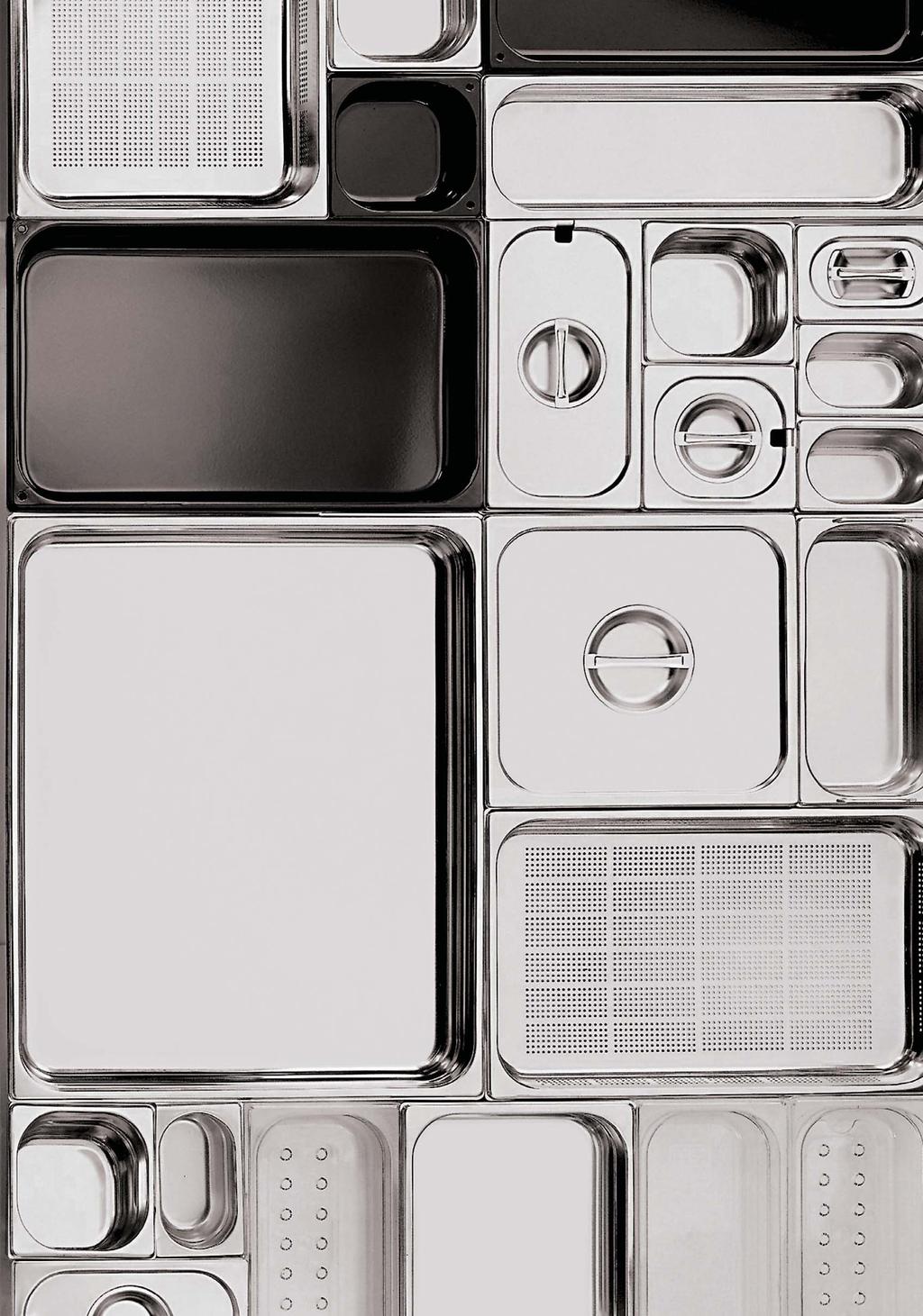 GASTRONORM Contenitori GN Food Pans Inox,