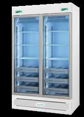 MEDIKA 2T +2 C +15 C I frigoriferi professionali MEDIKA 2T sono realizzati espressamente per il settore farmacia: due temperature, due motori e due vani completamente indipendenti, per gestire al