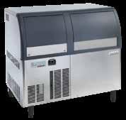 Tipo di gas refrigerante - Refrigerant gas type R134A R404A iedi (135mm) - Feet (135mm) Consumo kwh/100kg ower consumption kwh/100kg 7,5* 12,5 14,4 12,7 12,3 9 11,2 9 27,9 Consumo acqua l/h - Water