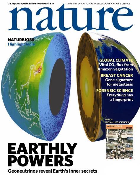 Geo-neutrini: una sonda per l espolazione della Terra Escono