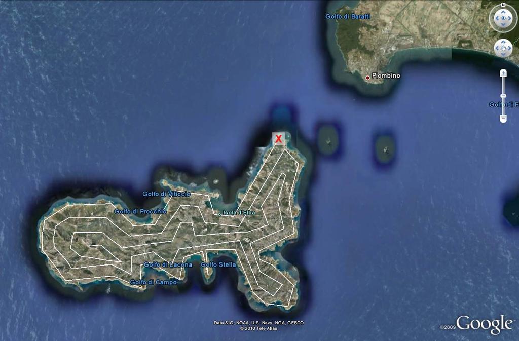 Risultati AIRBORNE survey: l Isola d Elba Volo realizzato il giorno 3 giugno 2010