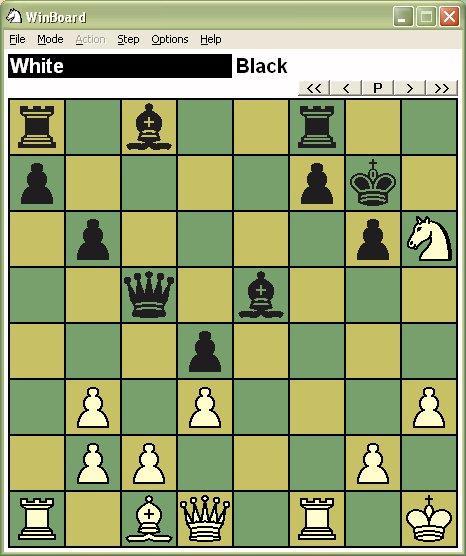 2. Eoa Democrito (FICS, 2016) Posizione dopo 23. d5-d4? Un grave errore. Il Bianco guadagna materiale con la semplice e forzante 24. Txf7+ Txf7 25. Cxf7 e il B incrementa il vantaggio di materiale.