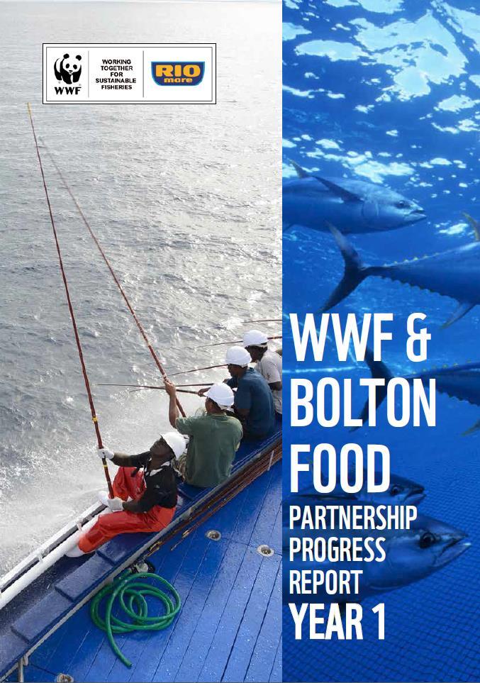 RIO MARE & WWF > PARTNERSHIP PROGRESS REPORT YEAR 1 Pubblicato il primo Rapporto sui