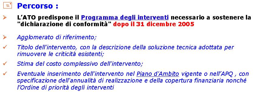 Programmi di