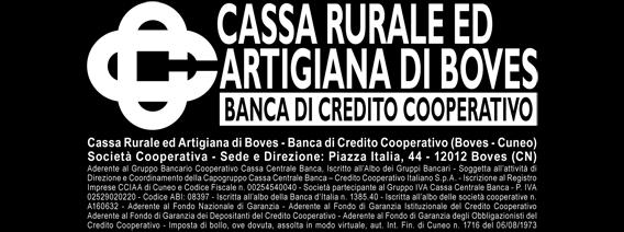 Aderente al Gruppo Bancario Cooperativo Cassa Centrale Banca, iscritto all Albo dei Gruppi Bancari Soggetta all attività di direzione e coordinamento della Capogruppo Cassa Centrale Banca Credito