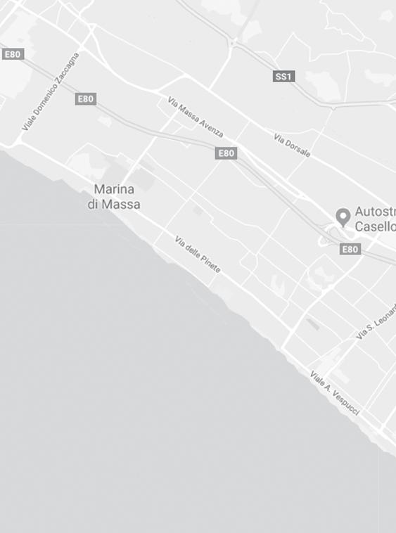 1. Localizzazione Città Marina di Massa (MS) Indirizzo angolo via Luigi Sturzo e via Marcello Garosi Coordinate Latitudine: 44.