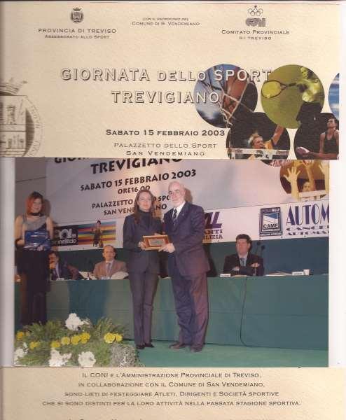 Premio C.O.N.I. Dirigente A.S.