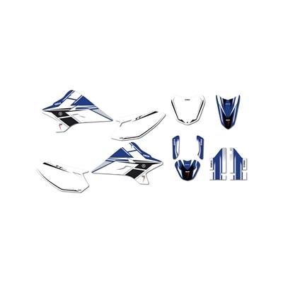 Colori Racing Blue Accessori scelti per voi Kit di adesivi TT- R50 Pelle sella