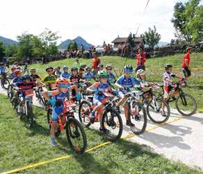 4 Trofeo MTB Oltrefersina per Giovanissimi TIPOLOGIA KIDS TRENTINO Gara fuoristrada, riservata ai giovanissimi, inserita nel meraviglioso Parco Tre Castagni di, ai piedi del Castello, scenario