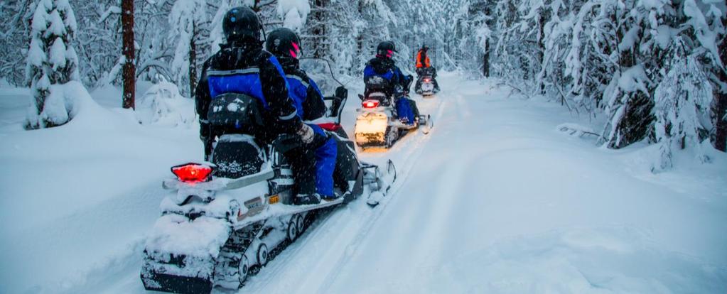 EXTREME SNOWMOBILE Spedizione in motoslitta attraverso il cuore della Lapponia alla ricerca dell aurora boreale IL VIAGGIO IN BREVE DURATA: 6 giorni 5 notti (compreso il viaggio) DIFFICOLTA :