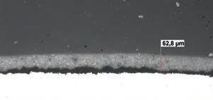 µm) Opaco in pasta Materiale di costruzione Concorrente 1 (Spessore dello strato di opaco: 141,8 156,6