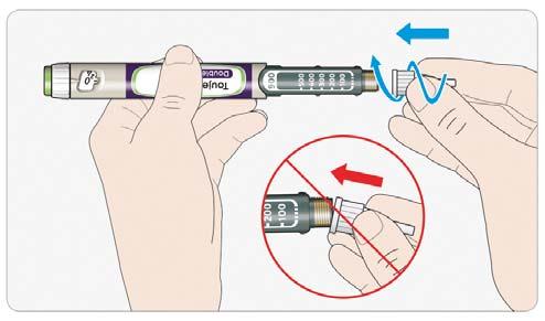Usare solo aghi compatibili con l uso di Toujeo DoubleStar (per esempio aghi BD, Ypsomed,