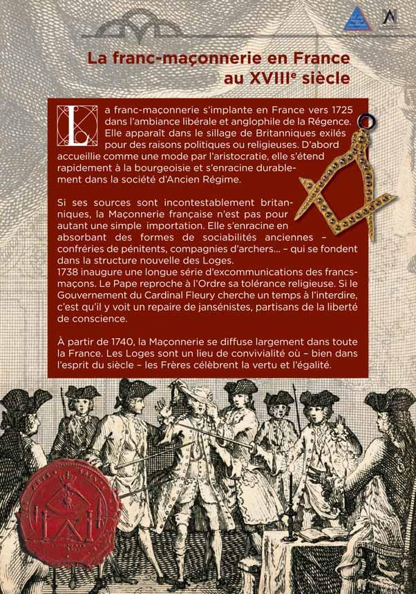 LA MASSONERIA IN FRANCIA NEL XVIII SECOLO La Massoneria si insedia in Francia intorno al 1725, nell ambiente liberale ed anglofilo della Reggenza.