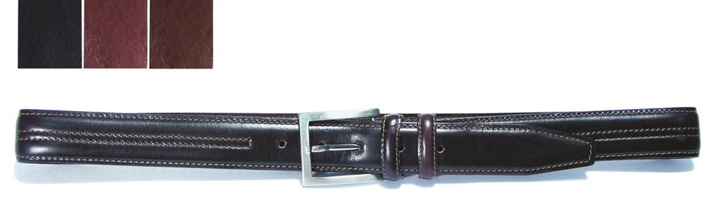 Brown Fibbia Girevole / Revolving Buckle Double Face Cintura in vitello double face Double face leather belt cod.