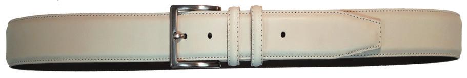 groppone anticato - con impuntura. Old finished leather belt - stitched.