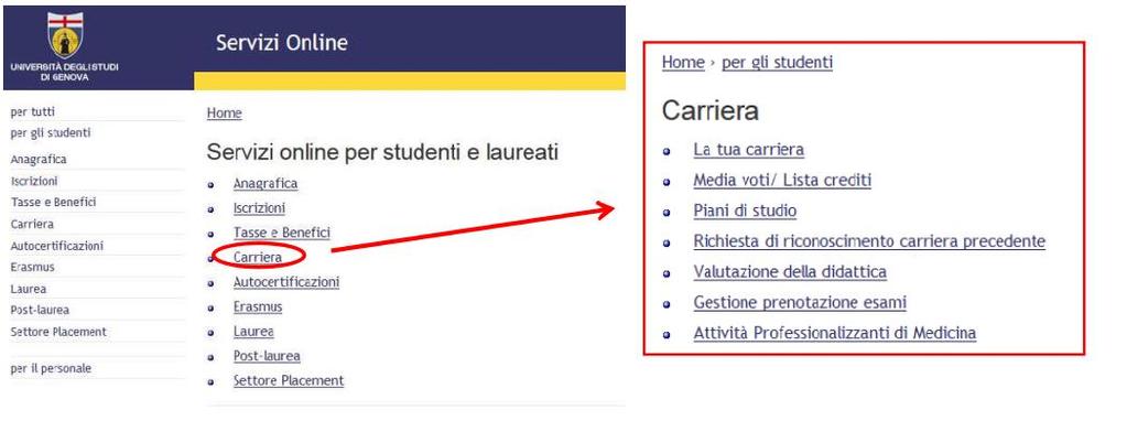 2 IL PIANO DI STUDIO: DOVE? a casa, utilizzando il proprio PC personale con il supporto dei tutor (http://www.lingue.unige.it/?