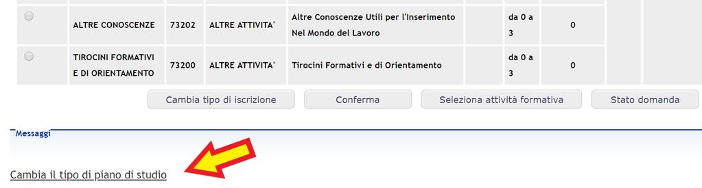 INDIVIDUALE (cd Campusone) consente la presentazione di un piano libero e pertanto è soggetto all approvazione da parte del Consiglio di Corso di Studio (CCS) desideri iscriverti a tempo parziale hai