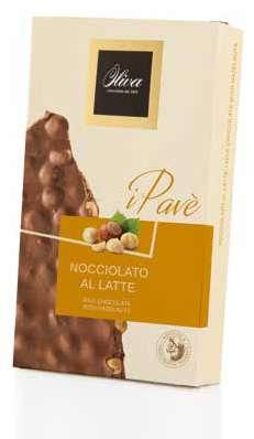 I PAVÈ NOCCIOLATI Oliva Artisanal chocolate slabs Novità cod.
