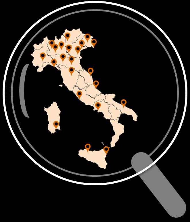 fornitura dei servizi professionali di consulenza organizzativa in Italia.