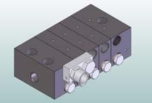 1), the discharge is carried out in both sides. When the dowel is not inserted (see Fig. 2), the double discharge is carried out in one of the two available outlets.